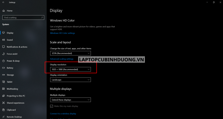 Cách thay đổi độ phân giải màn hình trên Windows 10, 11 41653