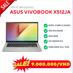 ASUS VIVOBOOK X512JA - i5 1035G1/8GB/256GB/15.6"FHD/WIN10 41664