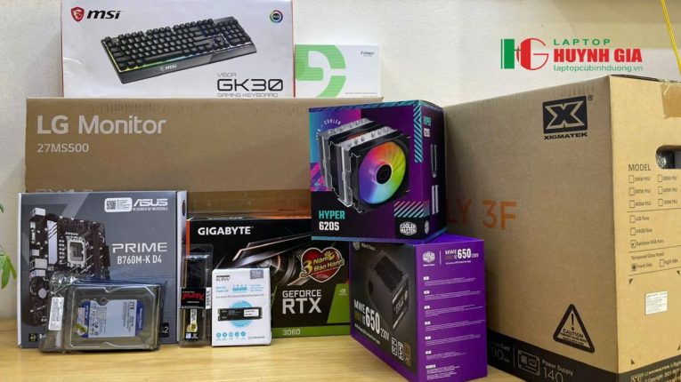 Build PC Văn phòng - PC Gaming Tại Bình Dương - 13 Laptop Cũ Bình Dương - build PC Binh Duong Huynh Gia 2