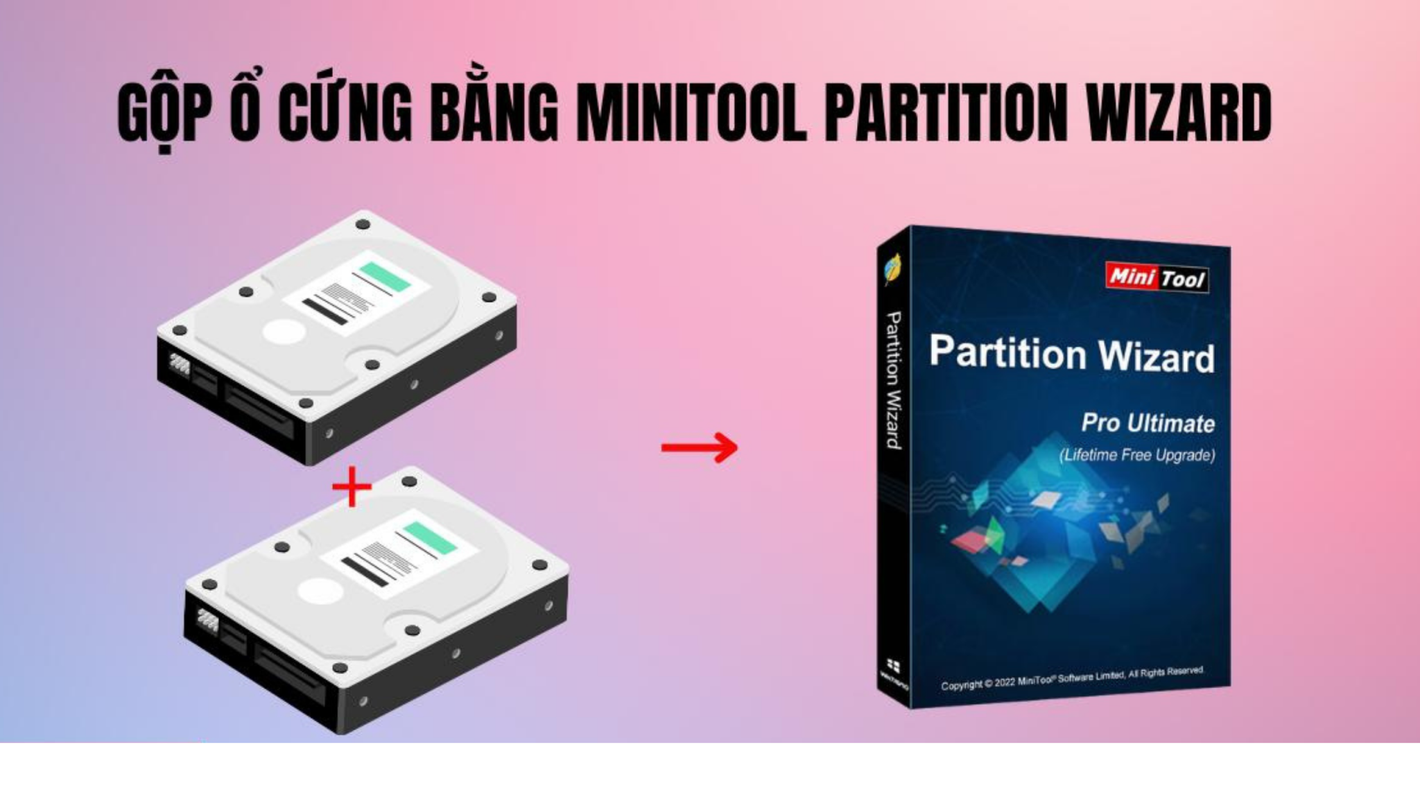 4 Inch Minitool Phân Vùng ổ Cứng Máy Tính MiniTool Partition Wizard