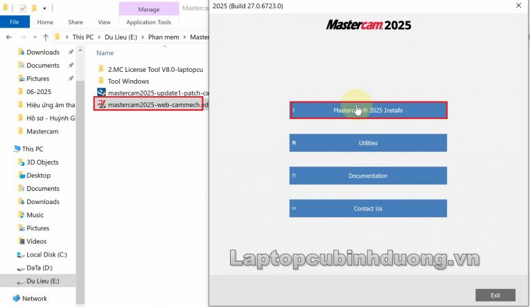 Laptop Cũ Bình Dương - mastercam 2025 laptopcubinhduong.vn 1