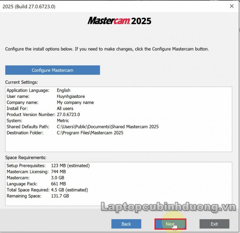 Laptop Cũ Bình Dương - mastercam 2025 laptopcubinhduong.vn 6