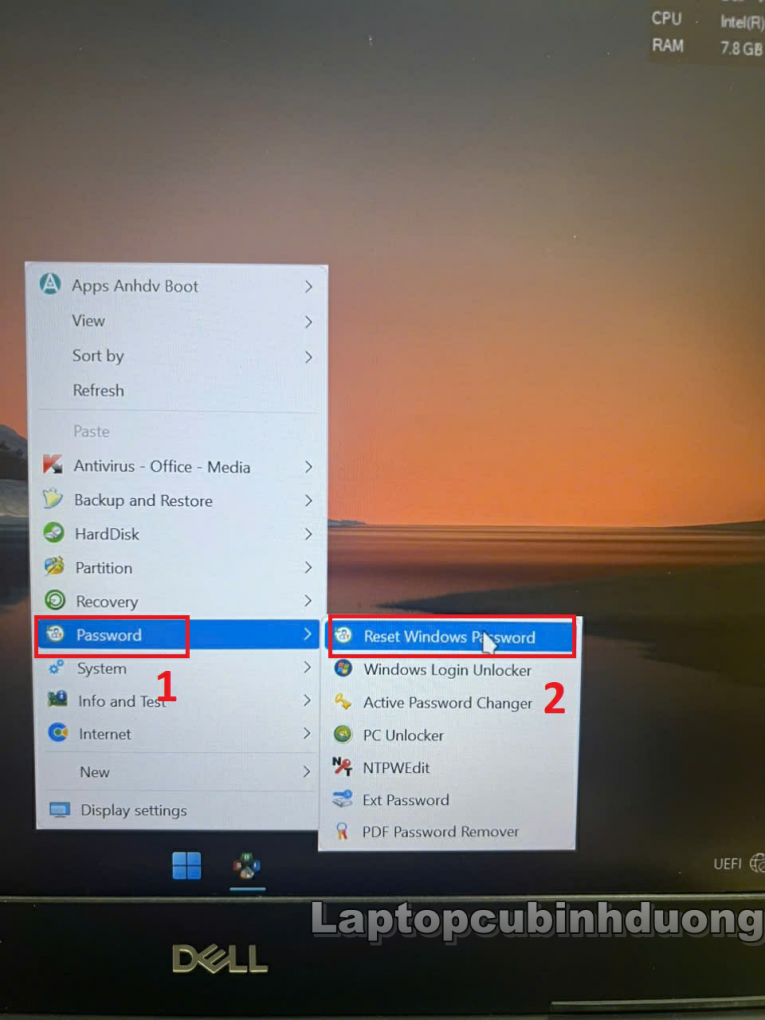 Laptop Cũ Bình Dương - Be pass windows 10 laptopcubinhduong.vn 1