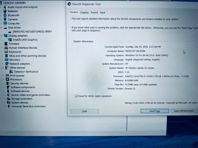 Laptop Cũ Bình Dương - HP Pavilion 15CS Laptopcubinhduong.vn