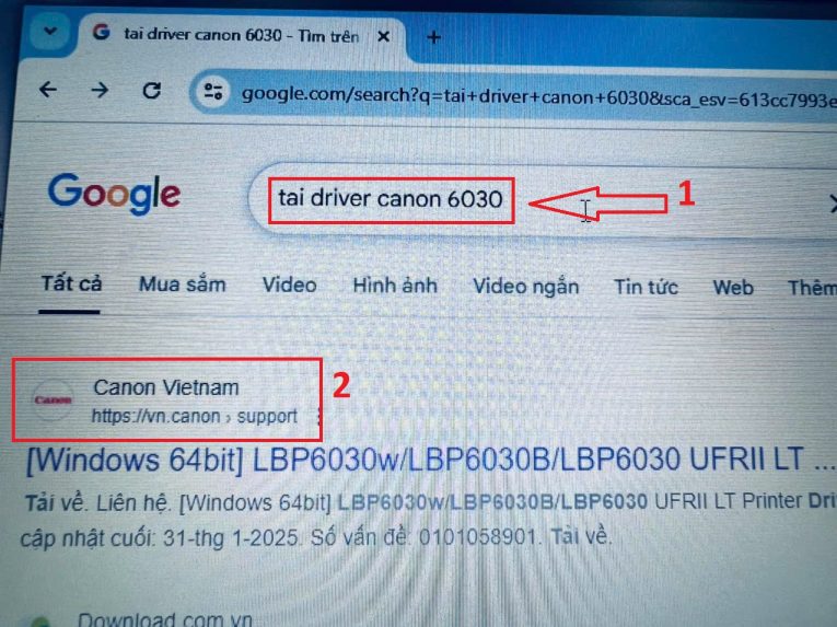 Laptop Cũ Bình Dương - Huon Dan Cai dat may in