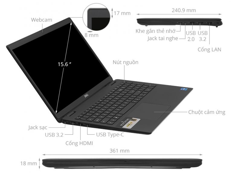 Laptop Cũ Bình Dương - dell latitude 3520