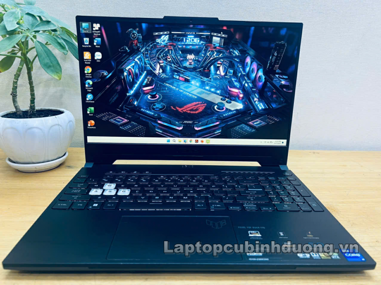 Laptop Cũ Bình Dương - Asus Tif F15 FX517ZM laptopcubinhduong.vn 1