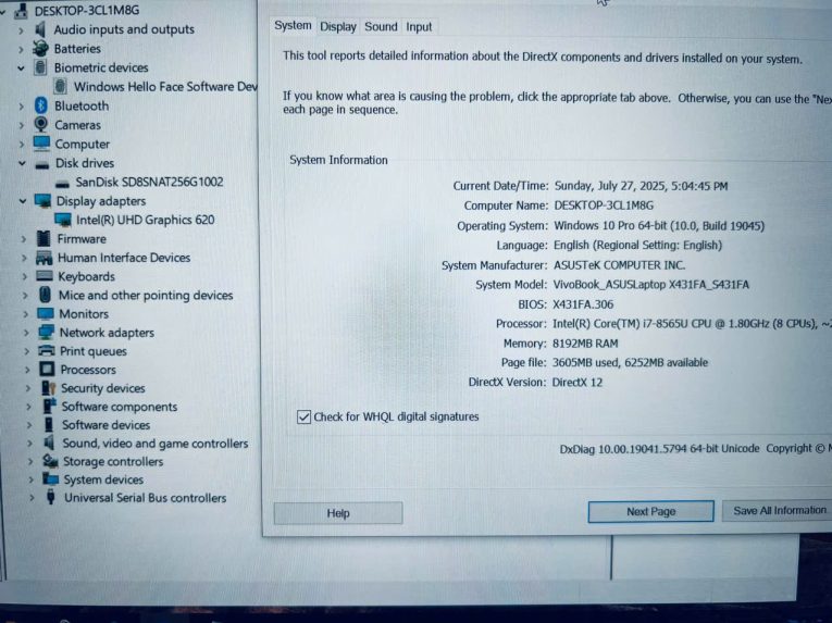 Laptop Cũ Bình Dương - Asus X431FA Laptopcubinhduong.vn 2
