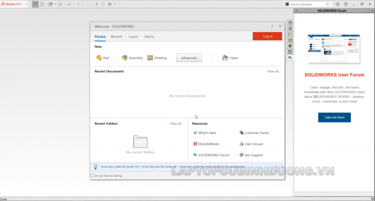 Laptop Cũ Bình Dương - Solidworks 2020 25