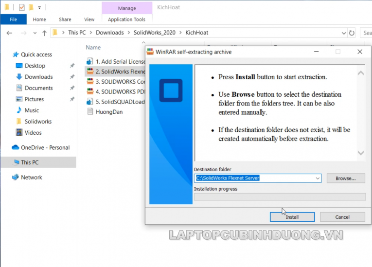 Laptop Cũ Bình Dương - Solidworks 2020 4