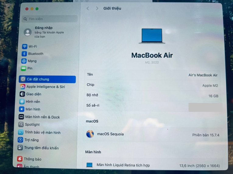 MacBook Air M2