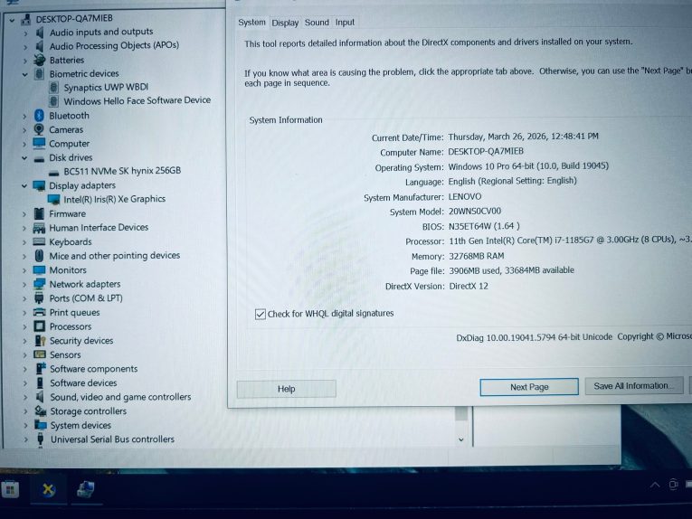 Lenovo ThinkPad T14s Gen 2