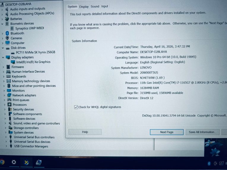 Lenovo ThinkPad T14 Gen 2